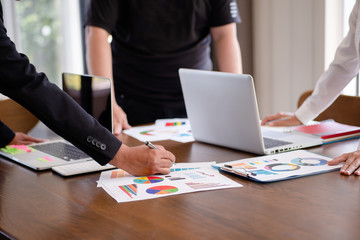 Meetings and investments in business, event planning to target