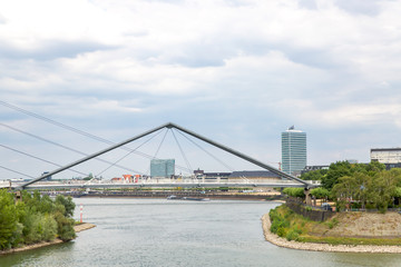 Medienhafen in Düsseldorf - Deutschland