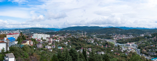 Panorama of Sochi