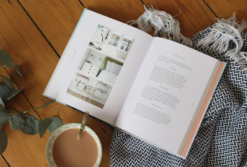 reading and a cup of tea cuppa chilling me time self care