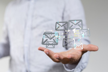 Mail Communication Connection message to mailing