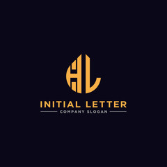 Inspiring company logo designs from the initial letters HL logo icon. -Vectors