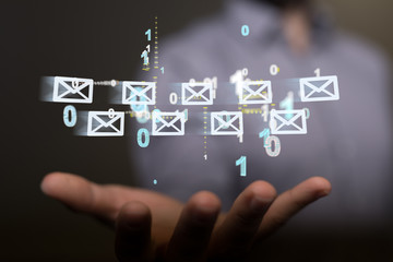 Mail Communication Connection message to mailing