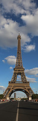 Fototapeta na wymiar Big Eiffel tower in Paris