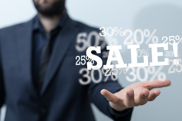 shopping online digital concept in hand