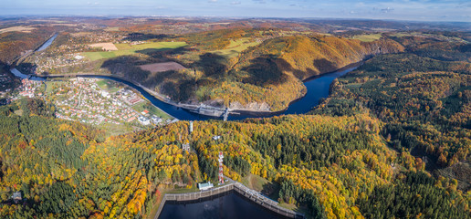 The Vltava river is 430.3 kilometres long and drains an area 28,090 square kilometres in size, over half of Bohemia and about a third of the Czech Republic's entire territory. It´s the longest river