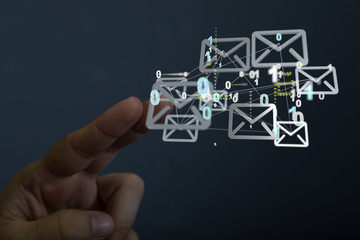 Mail Communication Connection message to mailing