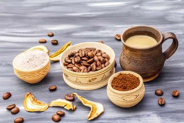 Mushroom Chaga Coffee Superfood Trend.