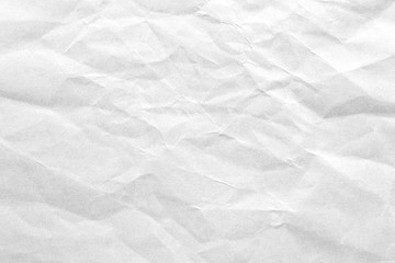 Fototapeta premium Old crumpled grey paper background texture