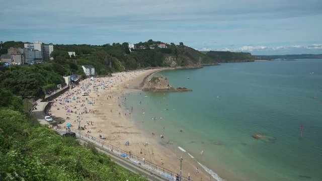 North Beach Tenby Pembrokeshire Wales
