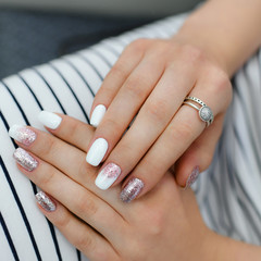 nails manicure pedicure gel polish