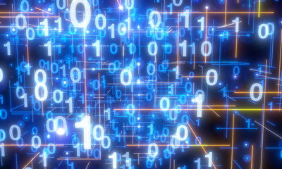 Software, web development, programming concept. Abstract Programming