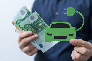 Car and insurance  concept  money