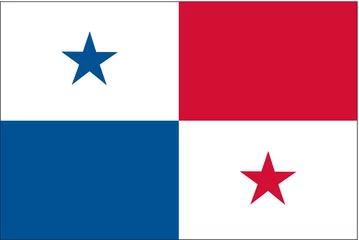 Foto op Aluminium Panama flag, official colors and proportion correctly. National Panama flag © MichiruKayo