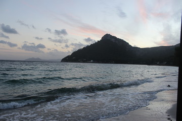 Sonnenuntergang in Spanien