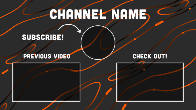 Trendy Video End Card