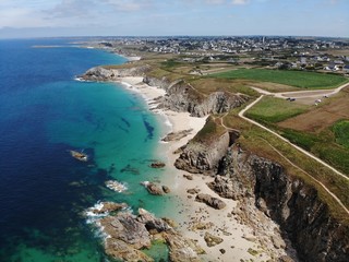 Pointe de Corsen, Flugbild