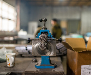 production turner welding machine