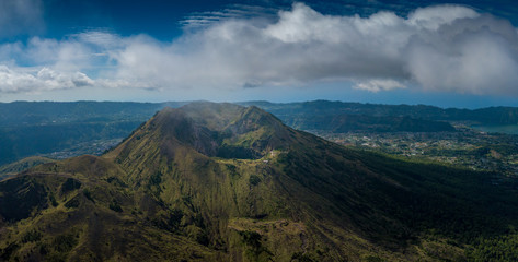Obraz na płótnie Canvas Mount Batur, Gunung Batur, Kintamani Volcano in Bali