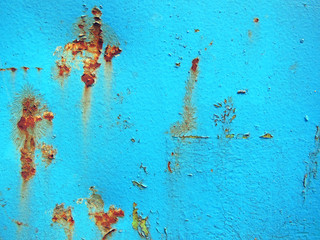 Abstract photography of a container wall