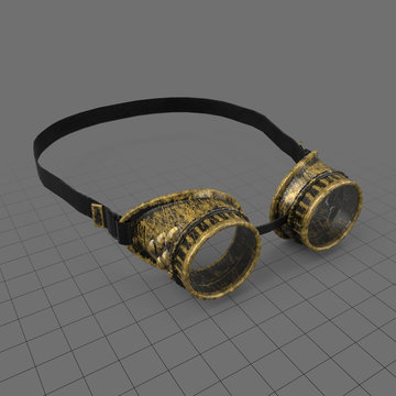 Antique steampunk goggles 1