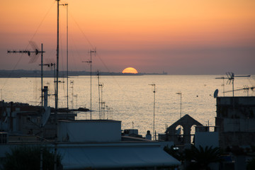 Apulian Sunset. Giovinazzo