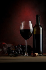 Copa de vino tinto Ribera del Duero