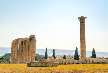 ruins of ancient temple