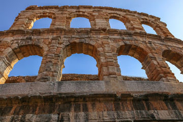 view of the Arena di Verona (Italy)