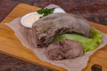 Gurmet pork tongue snack