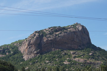 Hills and mountains