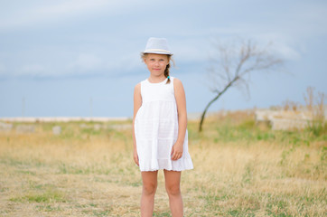 girl and one last tree