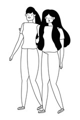 Isolated women vector design vector illustration