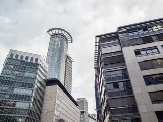 Fototapeta premium The modern architecture in city Frankfurt, Germany