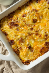 Homemade Bacon Amish Breakfast Casserole
