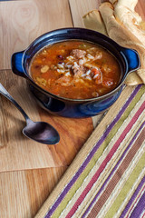 Slow Cooker Beef Vegetable Soup