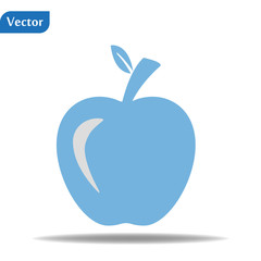 Apple vector icon. Apple fruit illustration icon. Web design vector logo. Apple isolated on background
