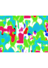 Stationery Background with Decorated Borders