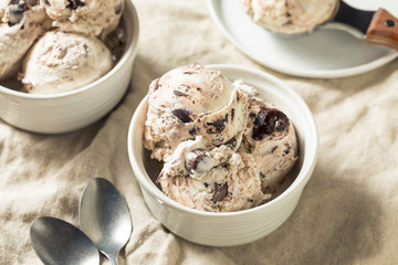 Homemade Moose Tracks Ice Cream