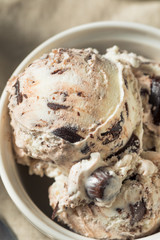 Homemade Moose Tracks Ice Cream