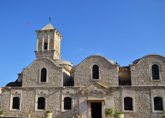 Fototapeta na wymiar church of saint Lazar on larnaka cyprus