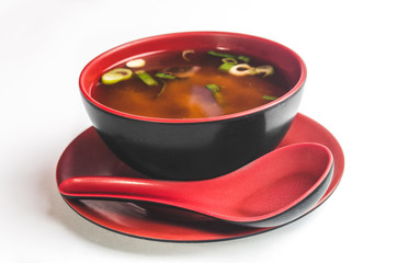 miso soup typical asian dish