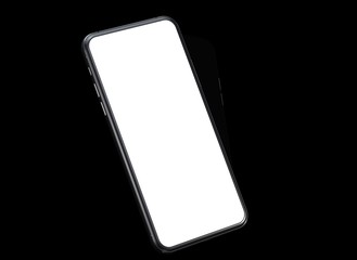 Naklejka premium smartphone digital isolated 3d background