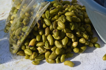 Garbanza o garbanzo para botanear