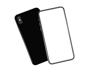 smartphone digital isolated 3d background