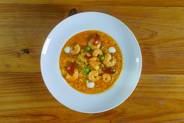 food venezuelan soap and rice