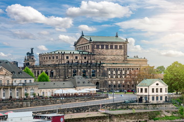 State Opera House (Semperoper) in Dresden, Germany