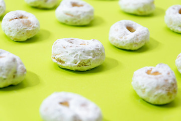  Special donuts with sugar for snack after school