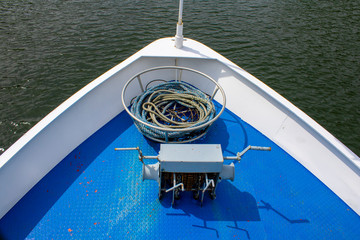 Front of the boat
