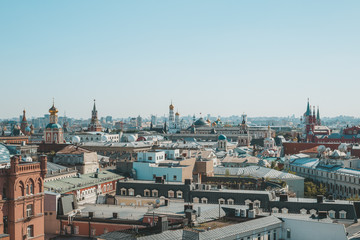 Fototapeta na wymiar view of the city of riga